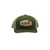 RedBone Leather Patch Hat- Olive/Khaki